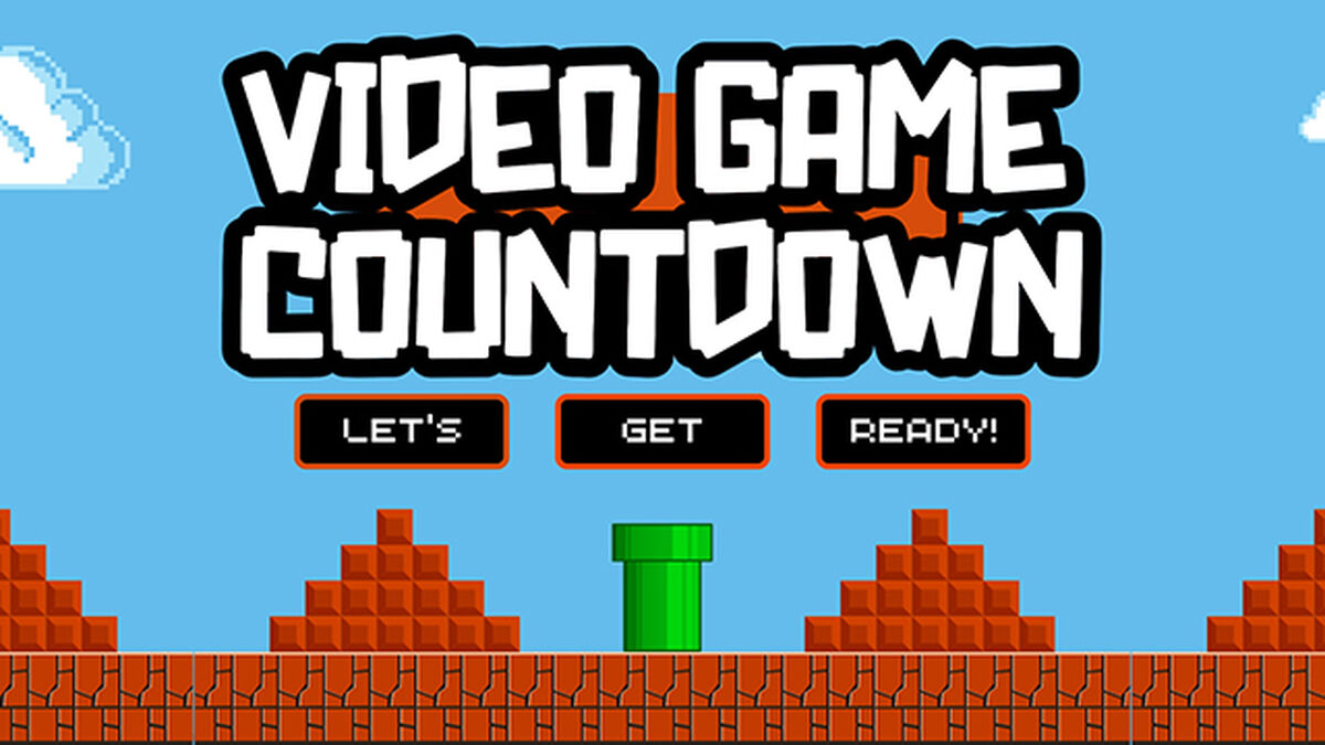 Video Game Countdown image number null